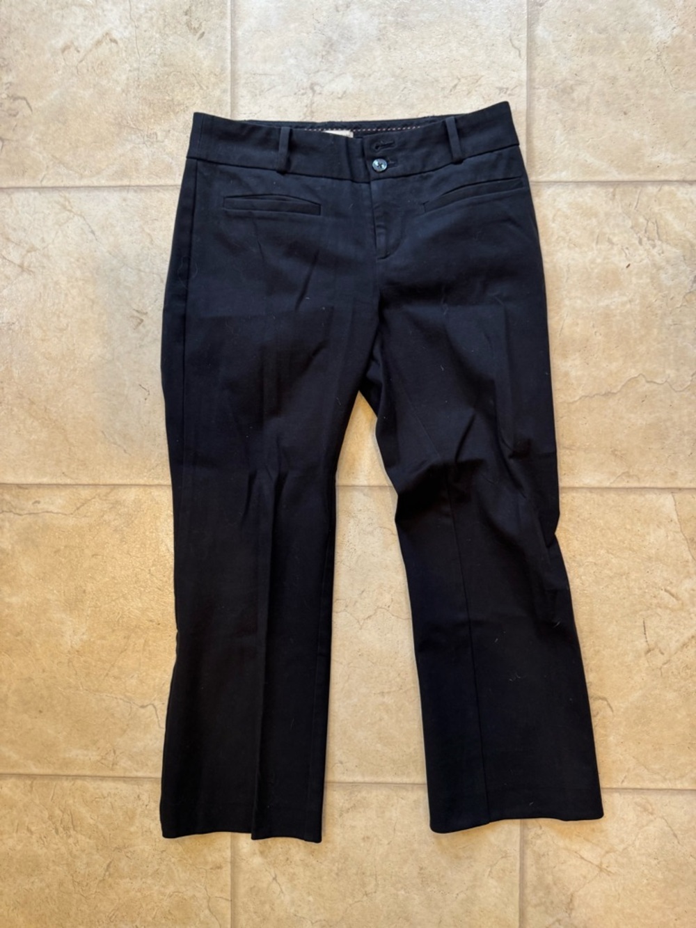 Anthropologie Black Boot-Cut Women's Jeans